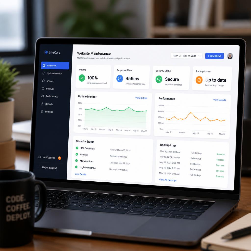 Website Maintenance — ByTech Wave