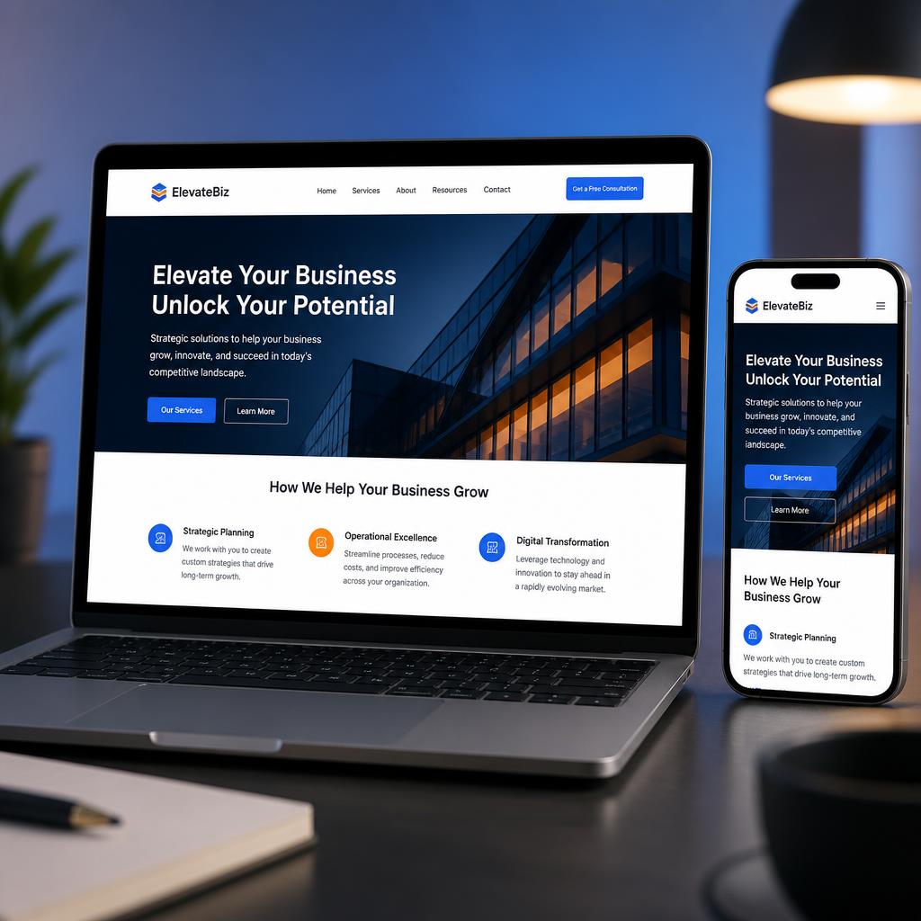 Informational Website Development — ByTech Wave